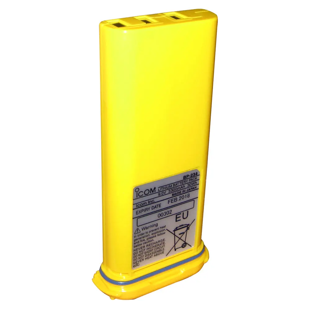 Icom Bp234 Lithium Battery Pack 3300Mah F/Gm1600 & Gm1600k 1