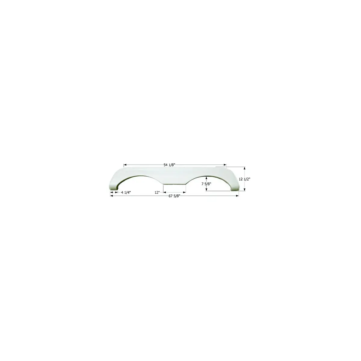 Icon 1623 Tandem Mckenzie Fs769 Rv Fender Skirts 1
