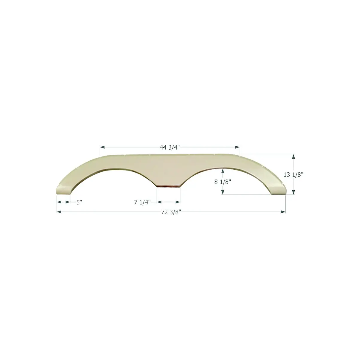 Icon 1637 Tandem Keystone Fs774 Rv Fender Skirts 1