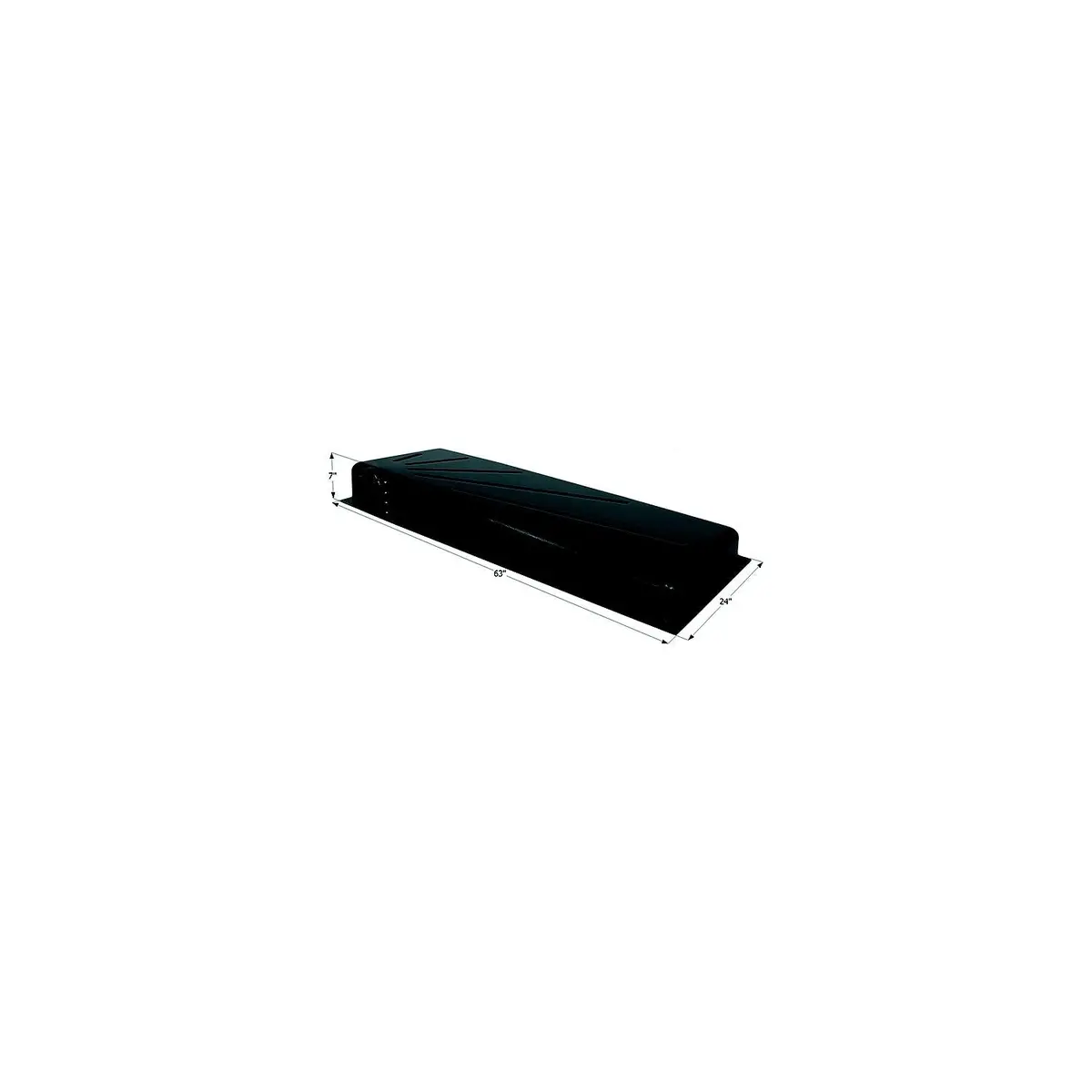 Icon 12370 Rv Right Side Drain Holding Tank, 63 Gal. 1