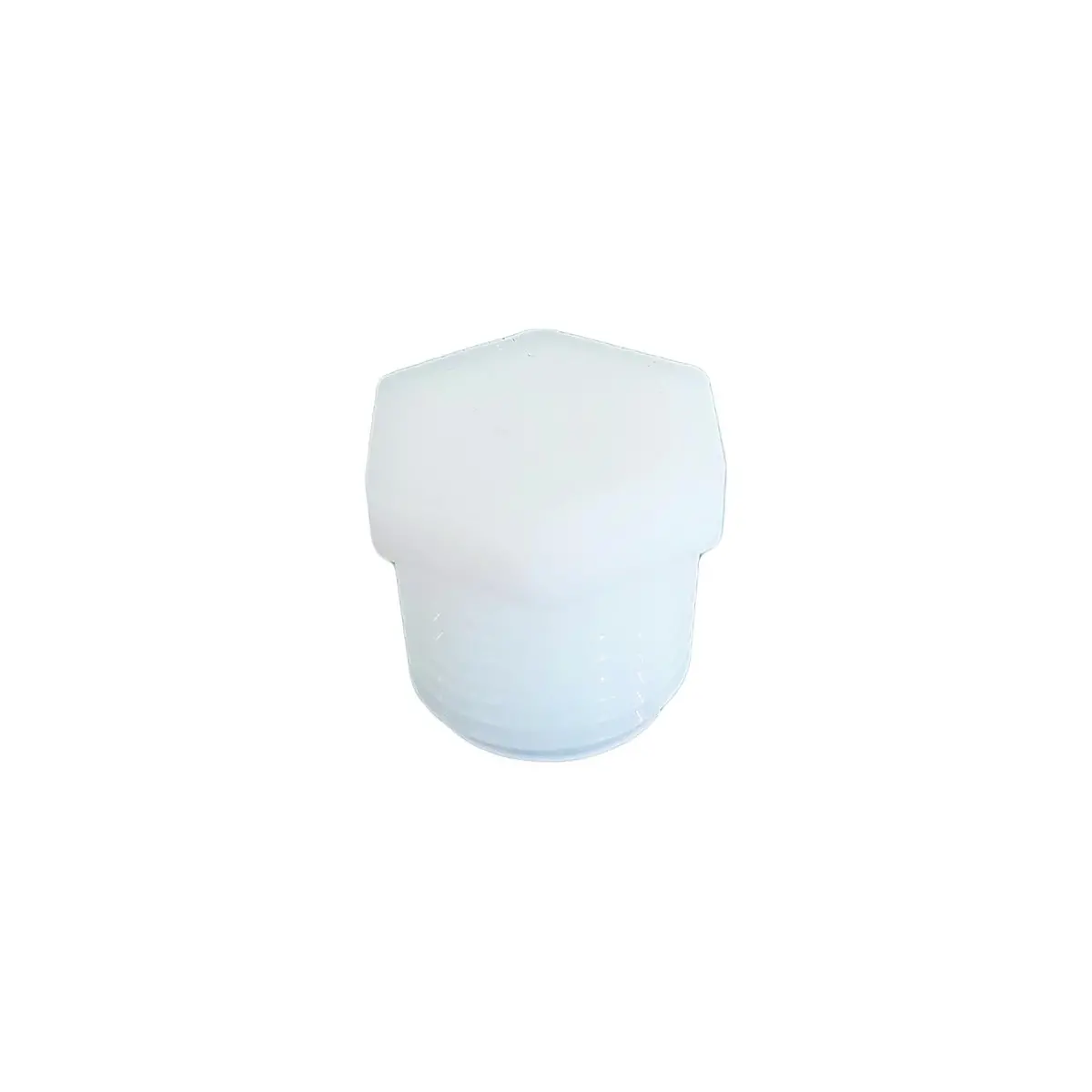 Icon 12491 Fresh Water Tank Threaded Plug, 1/2" White 1