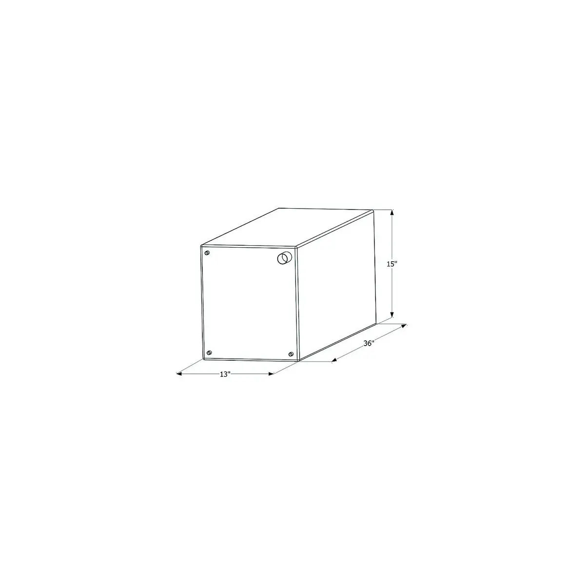 Icon 12727 Fresh Water Replacement Tank, 30 Gal. 1