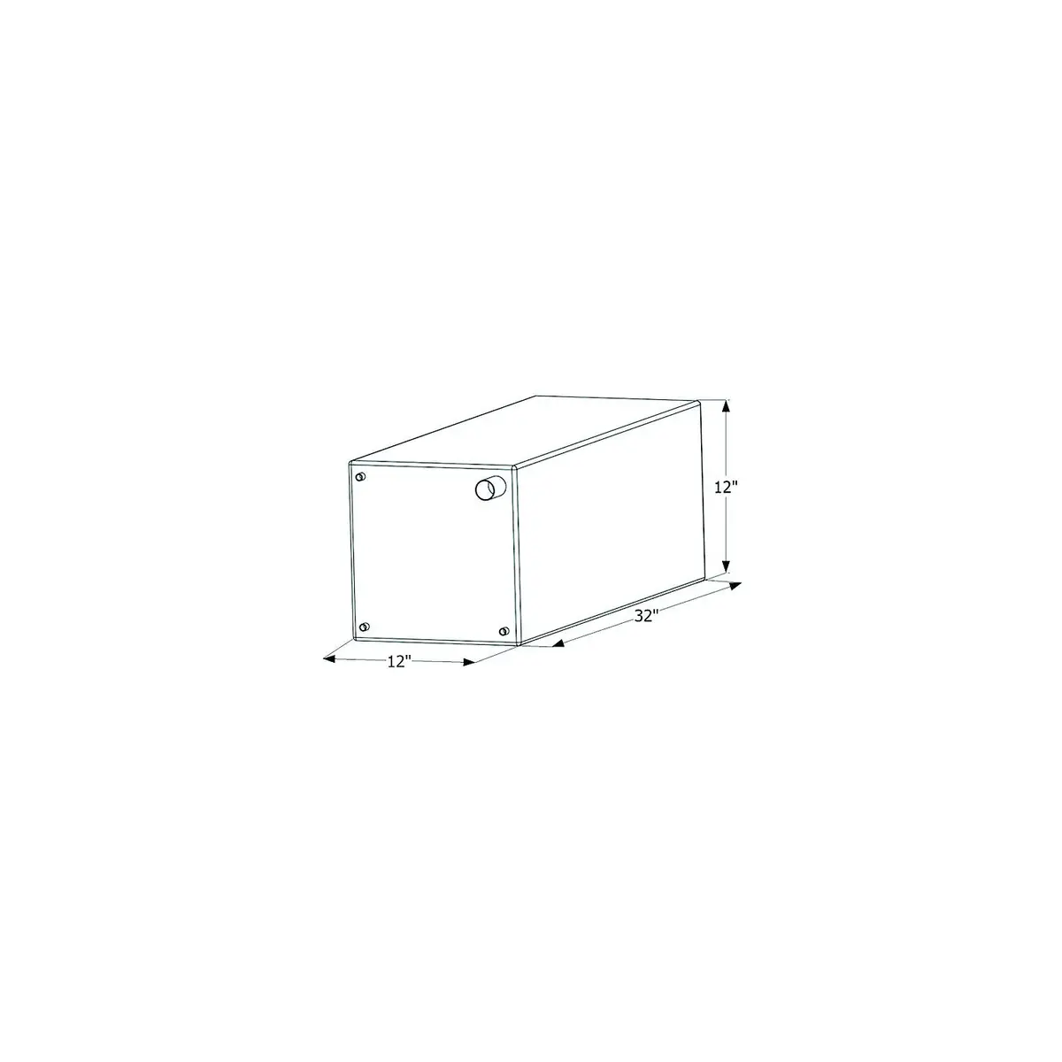 Icon 12736 Fresh Water Replacement Tank, 20 Gal. 1