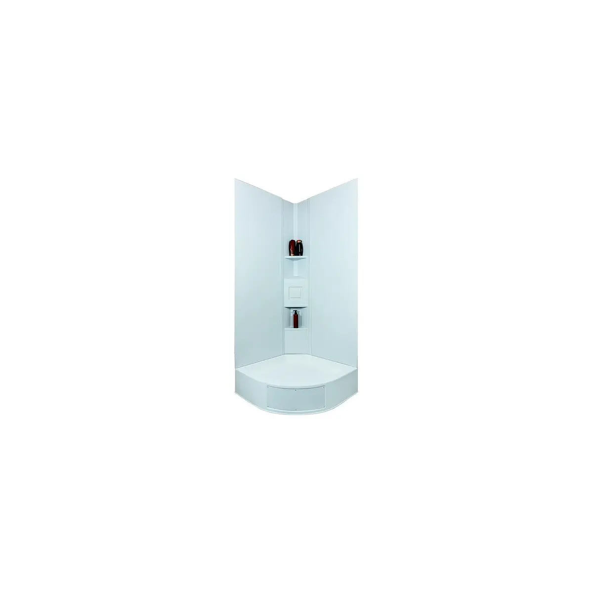 Icon 15227 Neo Angle Shower Surround, 45 Degree Corner 1