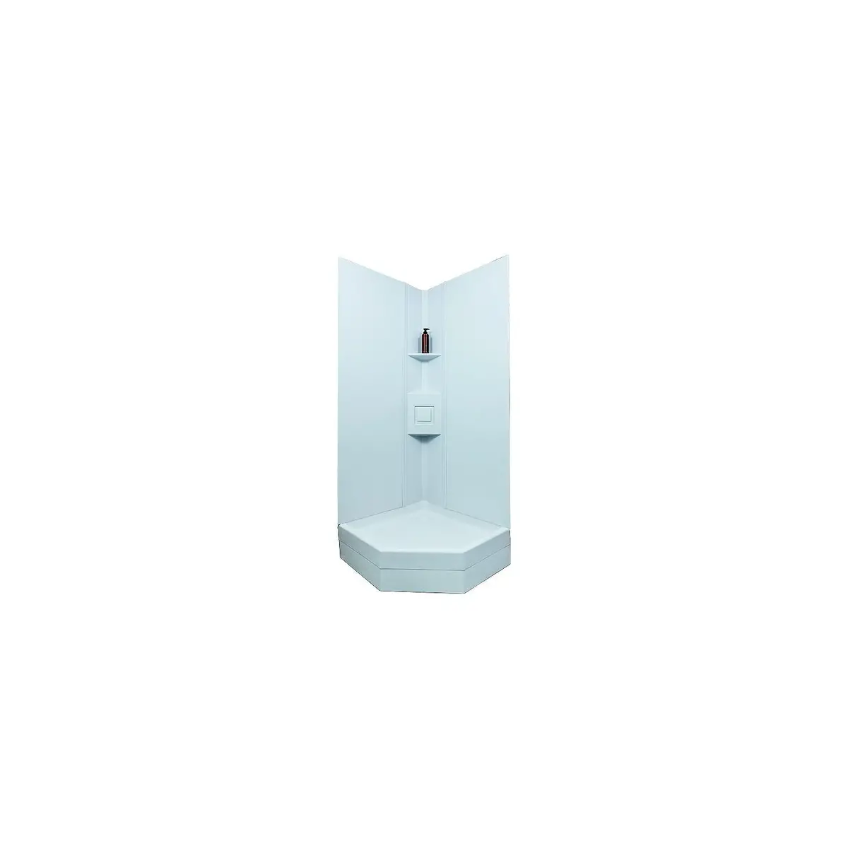 Icon 15246 Neo Angle Shower Surround, 90 Degree Corner 1