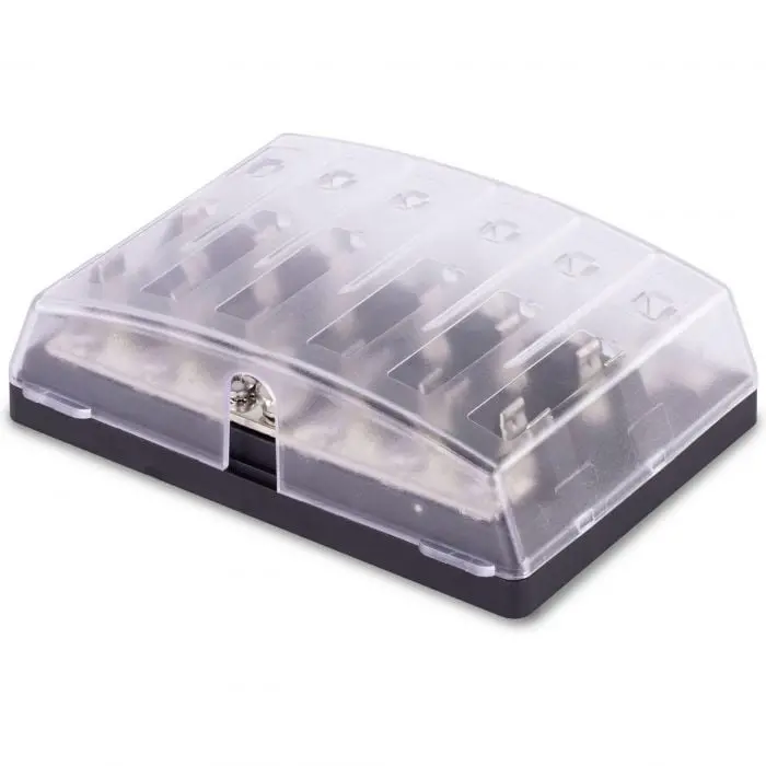 Sierra Fs40900 409 Series Fuse Block W/Bus Bar & Cover 2