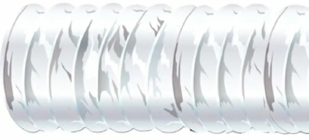 Shield 16-420-3000S Shields Marine Extra Heavy Duty Series 420 Vinylvent Flame, Resistant 50' Hose 2