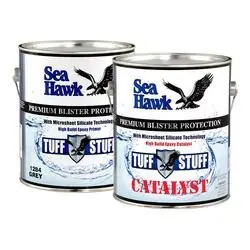 Seahawk Paint 1285Qt Kit Sea Hawk Tuff Stuff 1/2 Gallon Kit, White 1