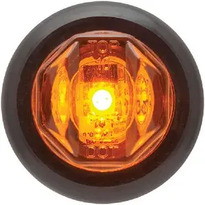 Fultyme Rv 590-1163 3/4" Mini Sealed Marker/Clearance Kit Amber 2