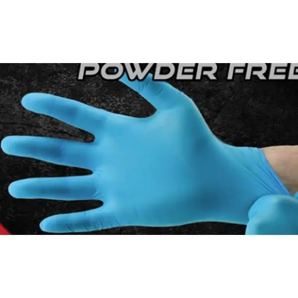 West Chester Gloves B21041-L Westchester Disposable Nitrile Gloves, Large, Blue, 100/Pk 1