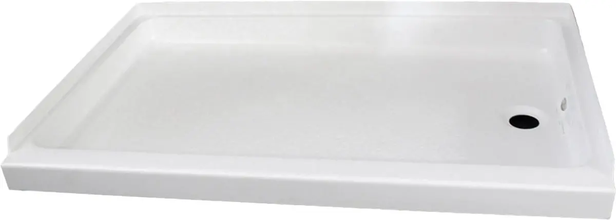Specialty Recreation Sp2440wl Left Drain Shower Base, 24" X 40", White 1