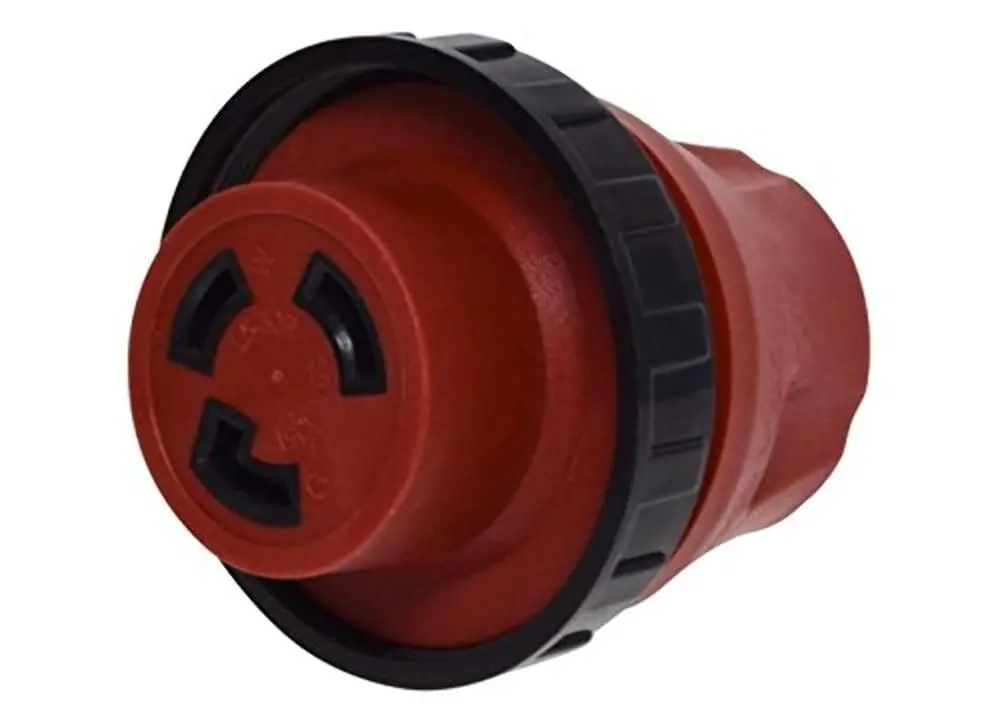 Valterra A10-1530Da Mighty Cord Electrical Adapter Plug W/ Locking Ring, 15Am-30Af Bulk 2