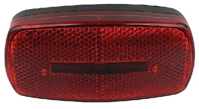 Fultyme Rv 1105 Fultyme Rv Marker/Clearance Light W/ Reflex, Red Lens, Black Base 2