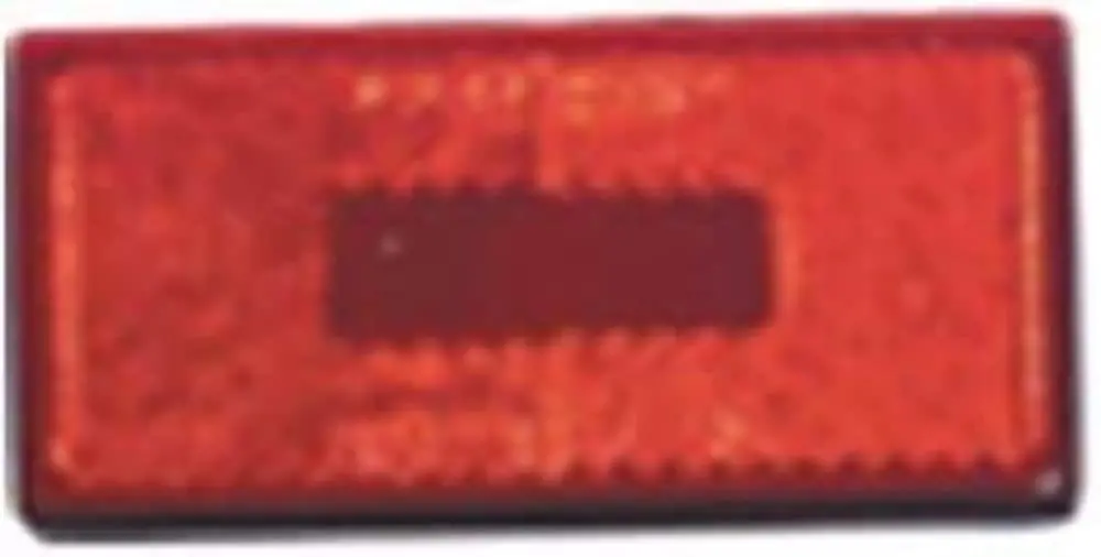 Fasteners Unlimited Cmd-89-181R Cmd89181a Red Polycarbonate Lens, Size: 3-7/8" X 1-7/8" X 5/8" 1