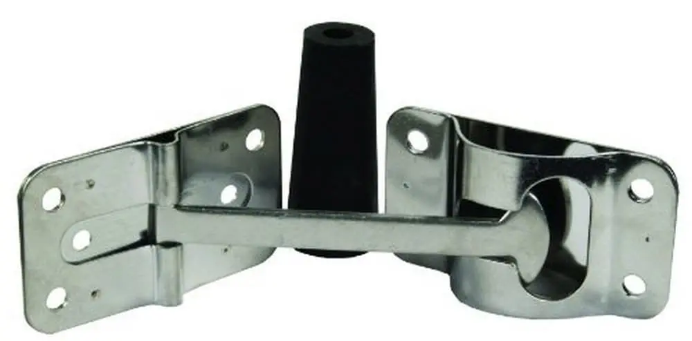 Jr Products 10615 Stainless Steel 4" Flat T-Style Rv Door Holder 2