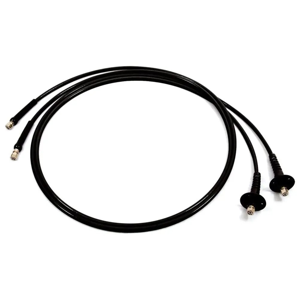 Uflex Kitobbhbr-18 Hydraulic Hose Kit With Fittings, 18', Includes Pre-Crimped Brass/Bulkhead Fittings, Bend Restrictors 2