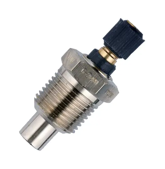 Vdo 323-419 250°F Temperature Sender, 1/2"-14 Nptf, Standard Ground, Knurled Nut 1