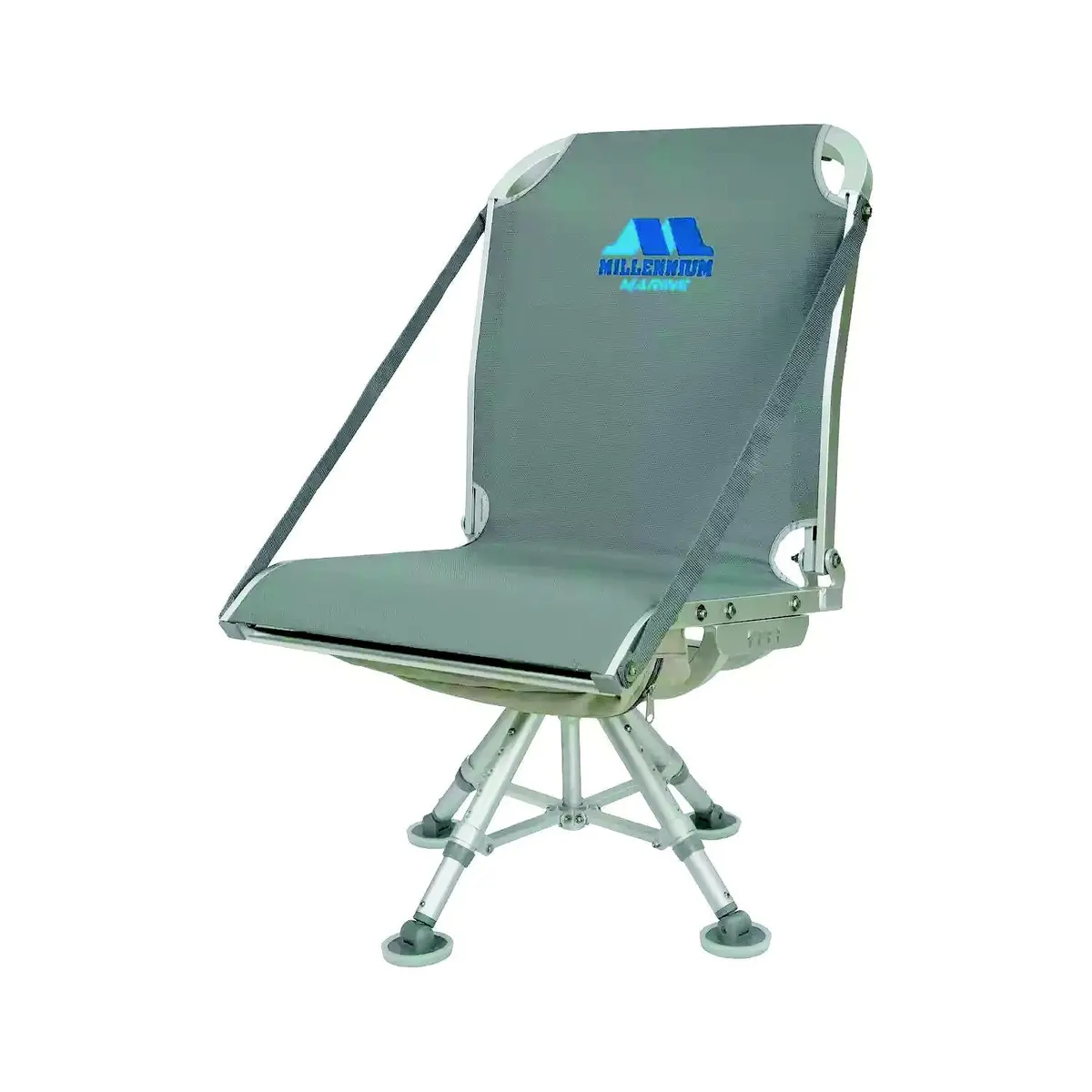 Millennium Outdoors D-400-Gy Deck Chair, Gray 1