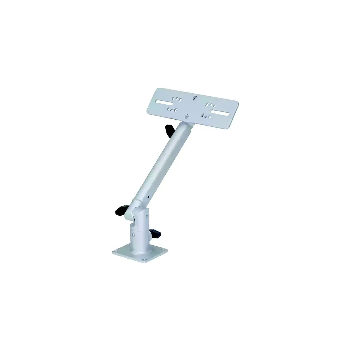 Millennium Outdoors Mm-001-00 Single Monitor Mount Â€“Silver 1