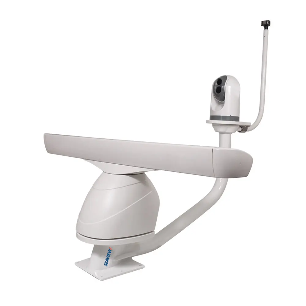 Seaview Pma-Dm3-M1 Dual Mount Aft Leaning F/Closed Or Open Array Radars &, Satdomes Or Cameras 1