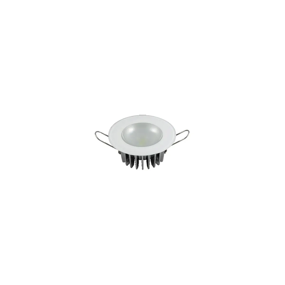 Lumitec 113190 Mirage Flush Mount Down Light W/Glass Bezel & Non-Dimming, White/Blue/Red/Purple Leds 1