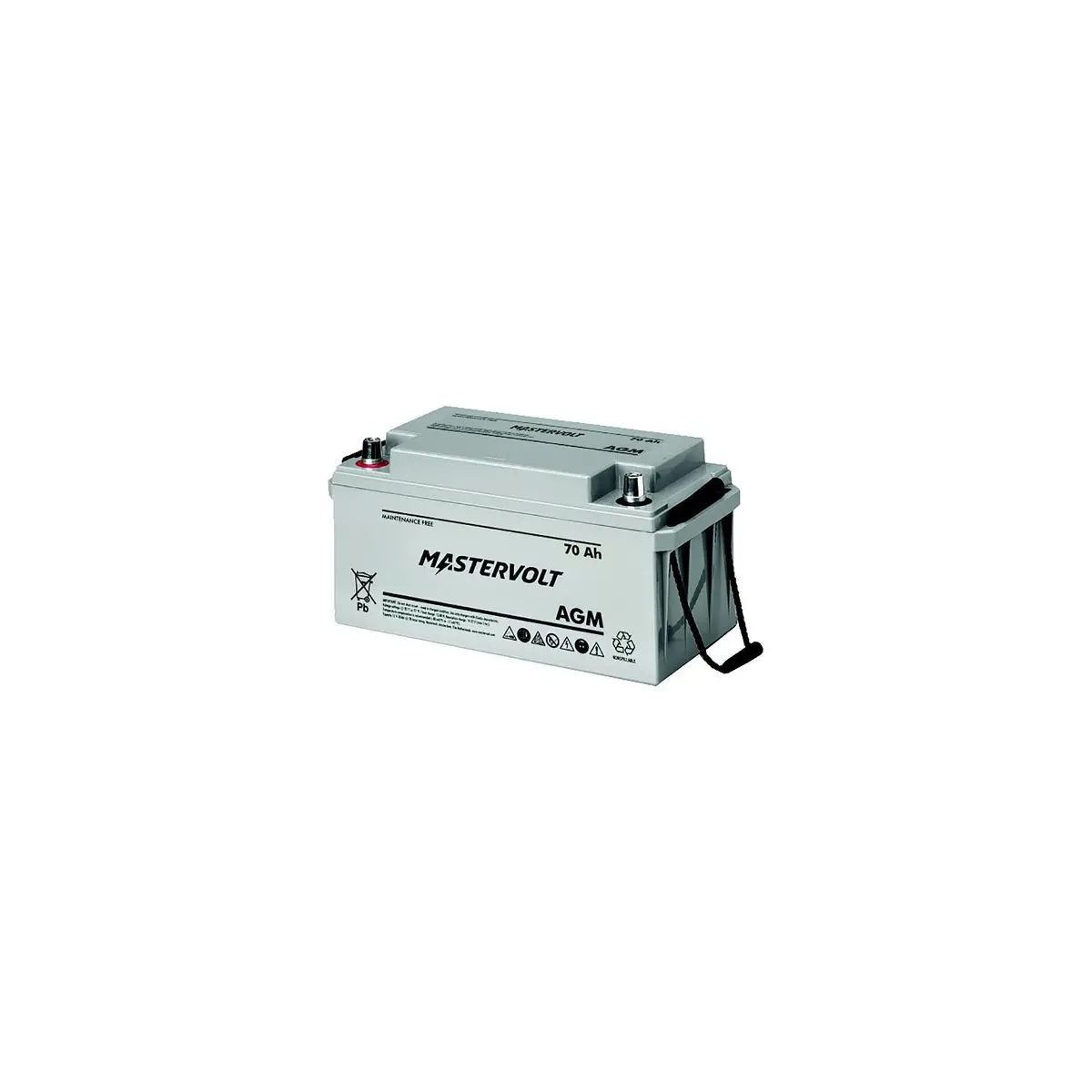 Mastervolt 62000700 12V Agm Battery, Group 27 1