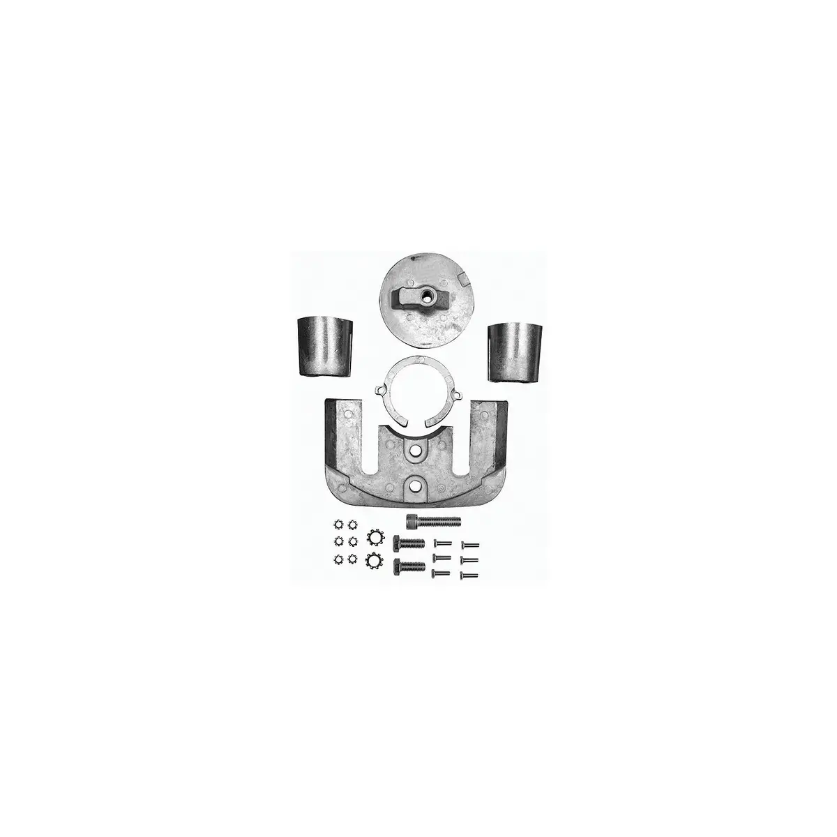 Sierra 18-6159A Mercruiser Bravo I Anode Kit Aluminum 1