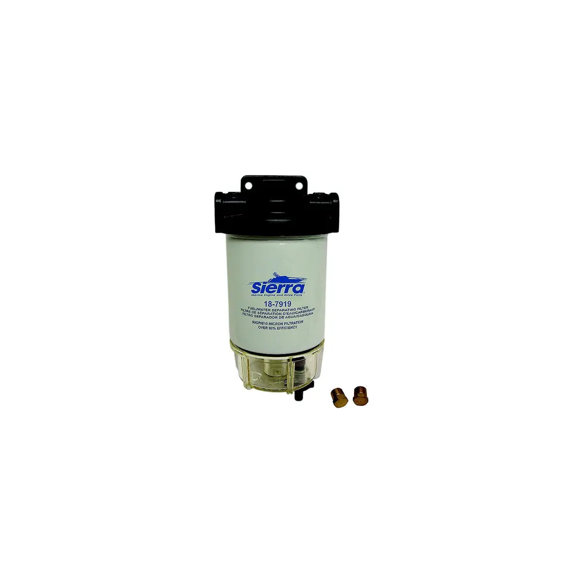 Sierra 18-7937-1 Fuel/Water Separator Kit W/Collection Bowl 1