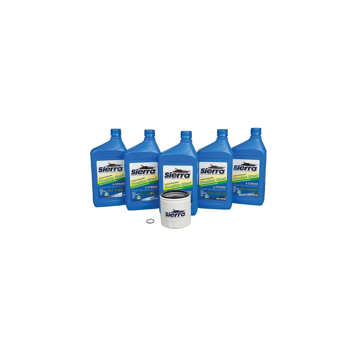 Sierra 18-9392 Yamaha 4 Stroke Oil Change Kit, Replaces Yamaha Lub-Mrnmr-Kt-10 1