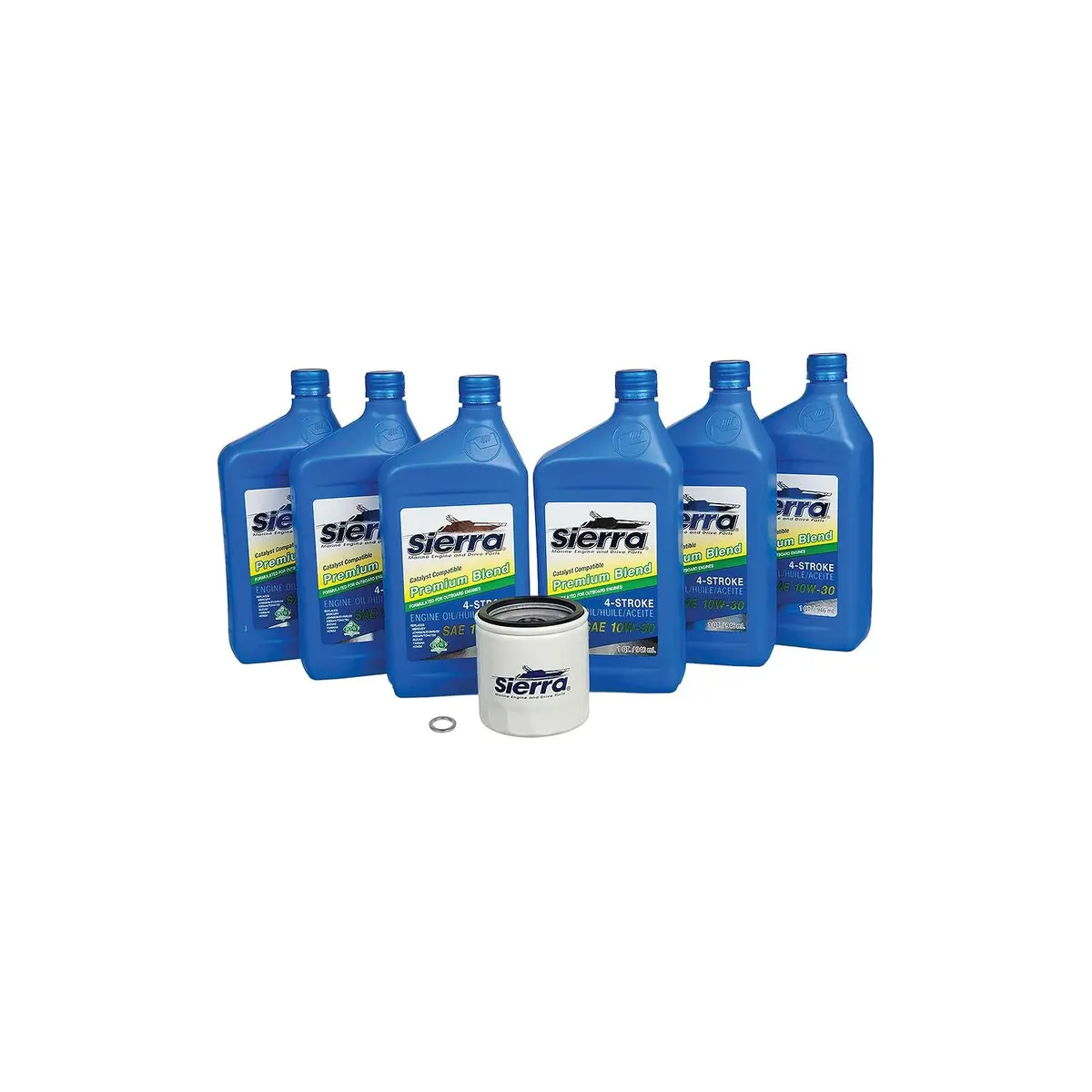 Sierra 18-9393 Yamaha 4 Stroke Oil Change Kit, Replaces Yamaha Lub-Mrnlg-Kt-10 1