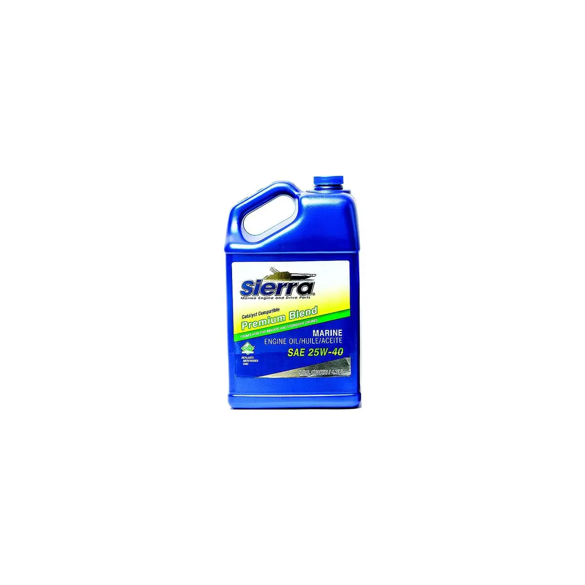 Sierra 18-9400Cat-4 4-Cycle Stern Drive Engine Oil, 25W40 Fcw, 5 Qt. 1