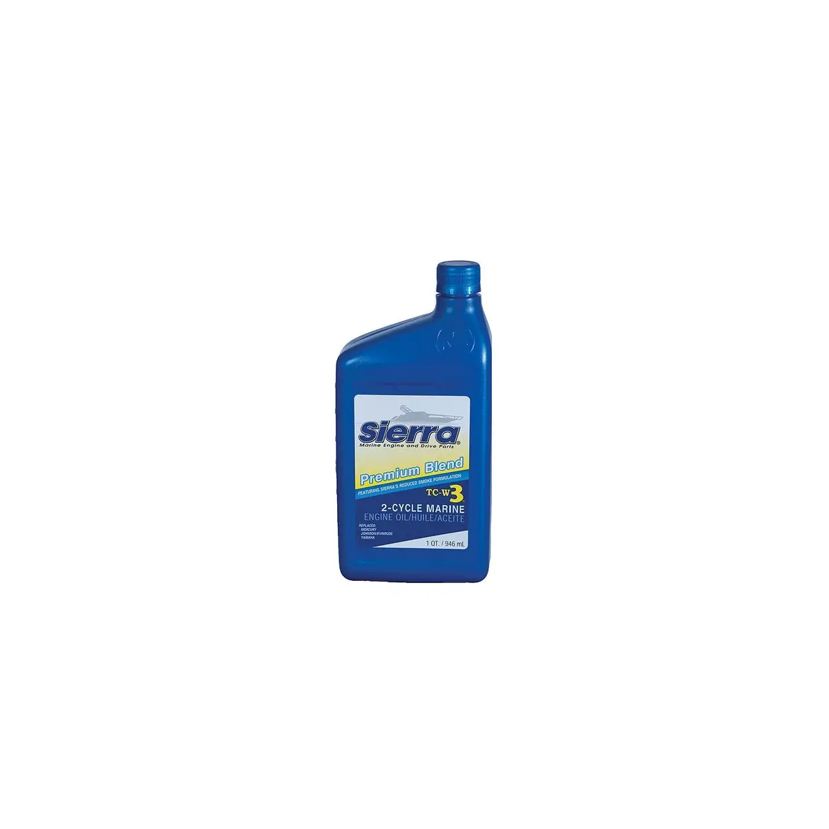 Sierra 18-9500-2 Blue Premium Tc-W3 2 Cycle Engine Oil, Qt. 1