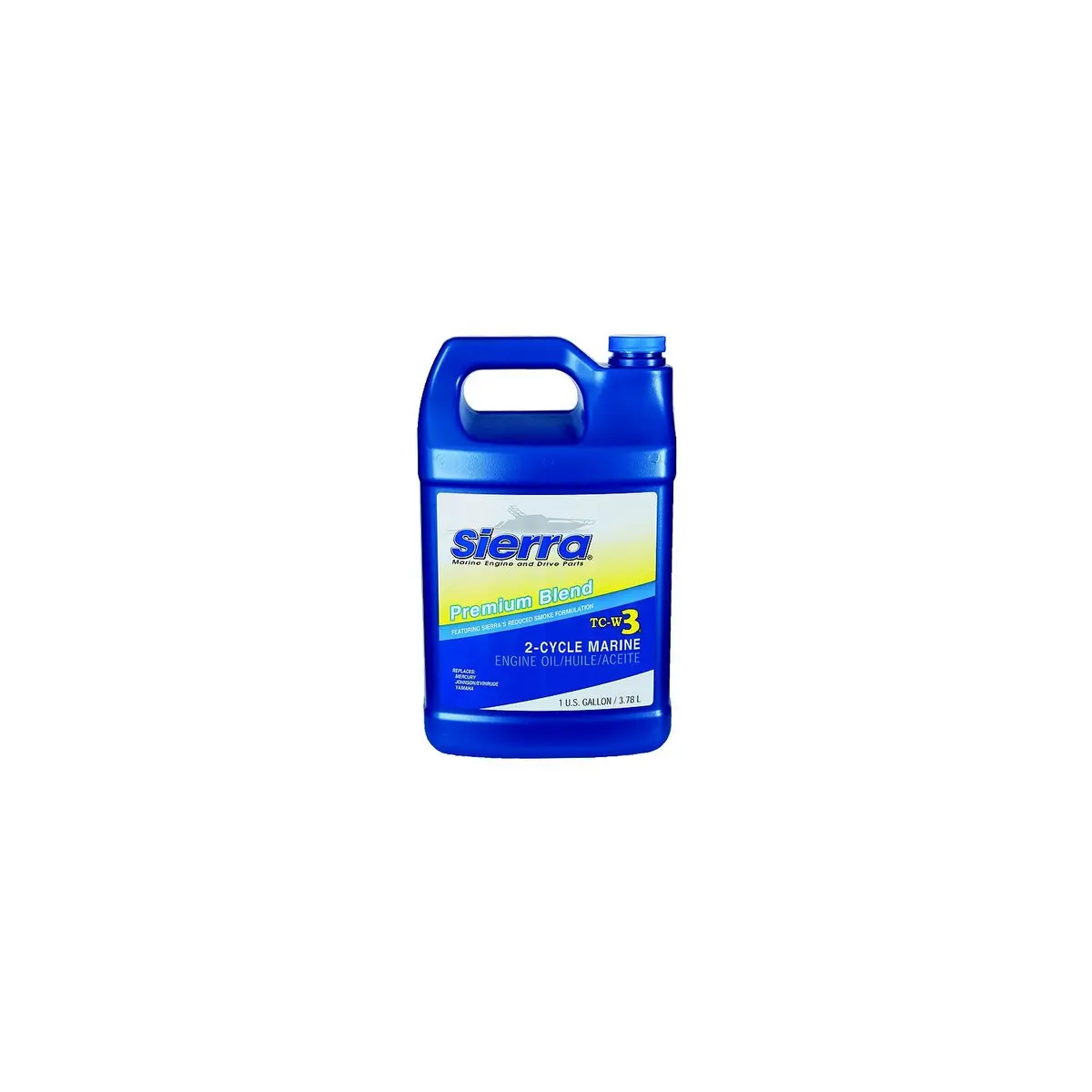 Sierra 18-9500-3 Blue Premium Tc-W3 2 Cycle Engine Oil, Gal 1