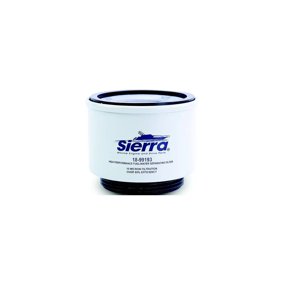 Sierra 18-99193 Repalcement Racor Spin-On Fuel Water Separator Filter For Above, Deck Use, 10 Micron 1