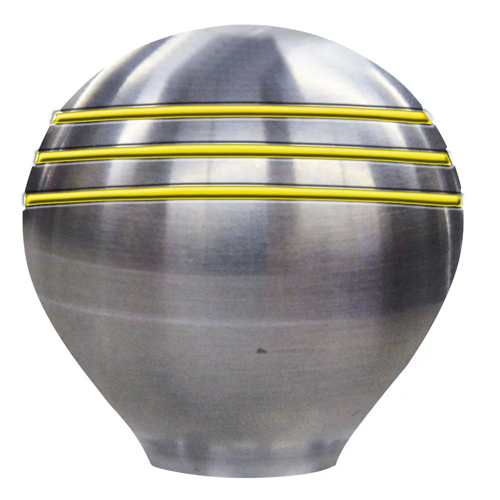 Schmitt 50025 Marine Throttle Knob 1-1/2" Gold Grooves 1