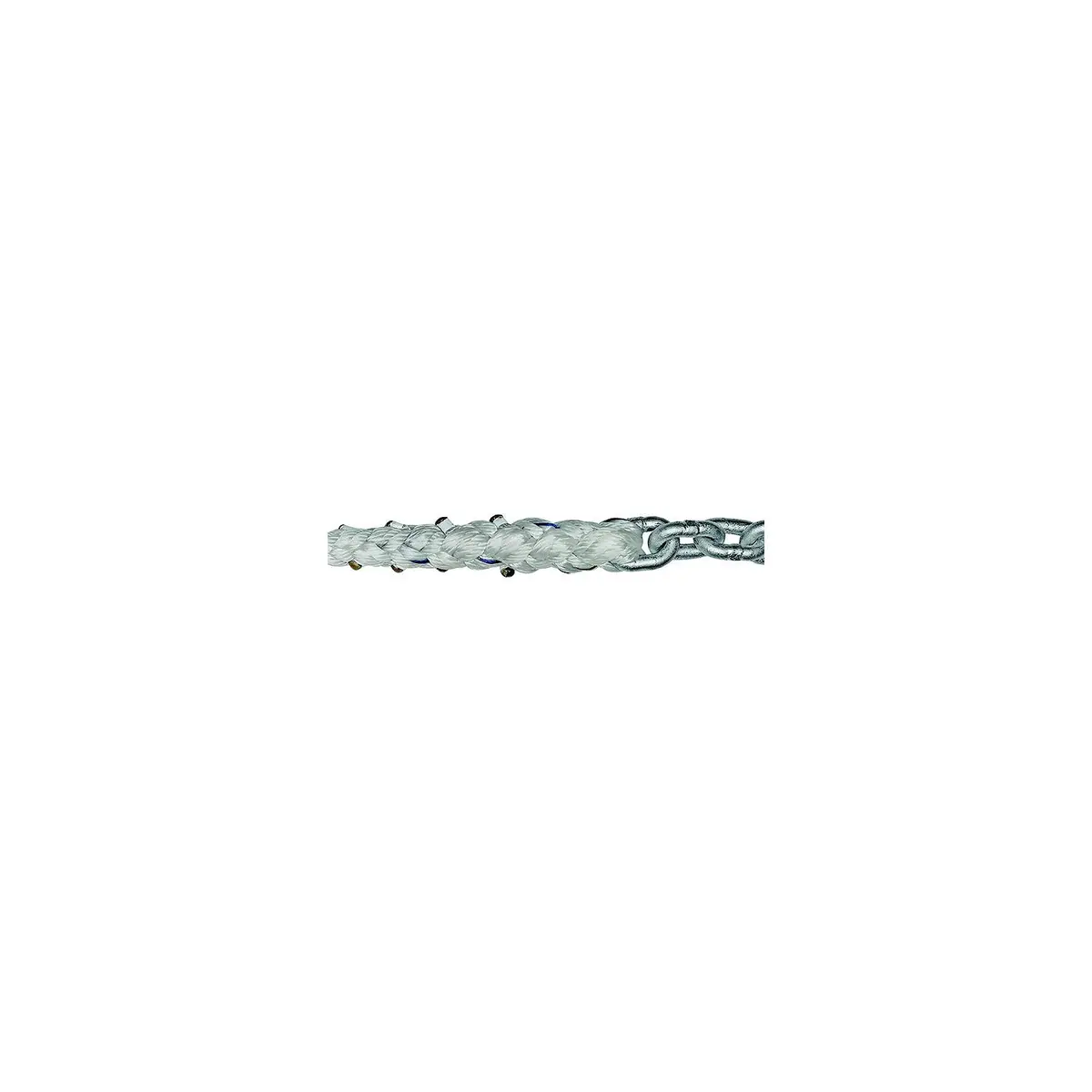 Titan Chain Car8p58150h5150 Eight Strand Anchor Rode, 5/8" X 150' Line, 5/16" X 50' Chain 1