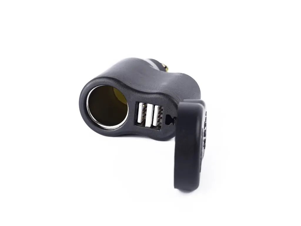 Desert Fox Dual Usb & Cigarette Motorcycle Power Socket 1