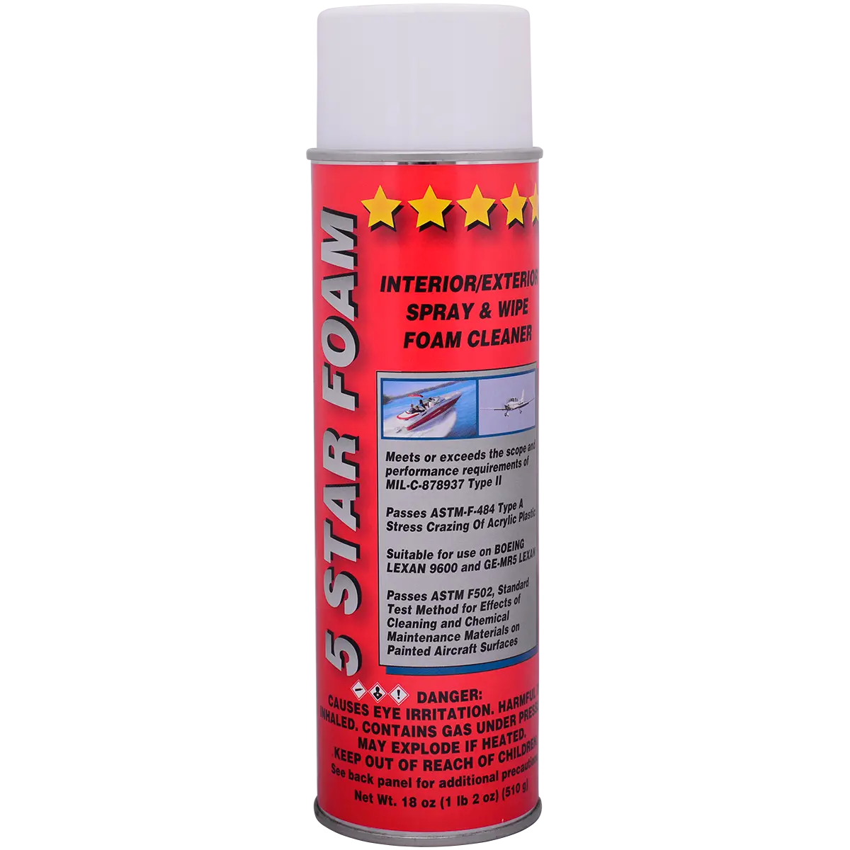 5 Star Foam Multi-Surface Foaming Cleaner 1