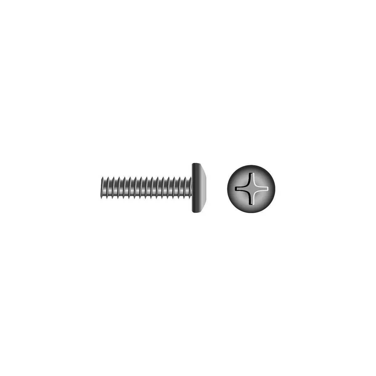 Seachoice Sc2538 Phillips Machine Screw Pan Head. 10-24 X 5/8" 1