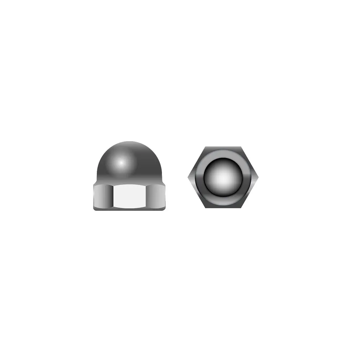 Seachoice Stainless Steel Cap Nut 1