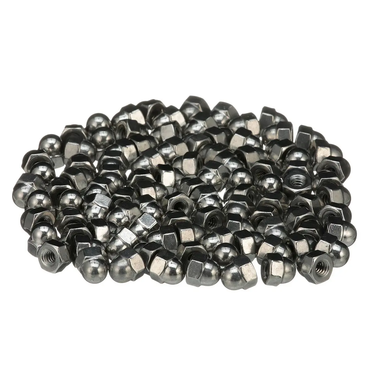 Seachoice Sc1357 18-8 Stainless Steel Acorn Cap Nuts, 10-24 Size, Pack Of 100 1