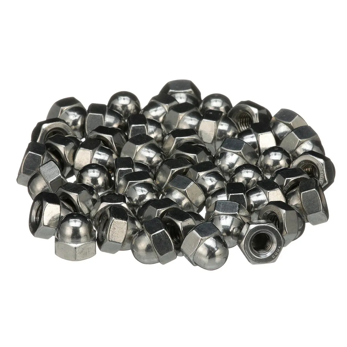 Seachoice Sc1362 18-8 Stainless Steel Acorn Cap Nuts, 5/16-18 Size, Pack Of 50 2