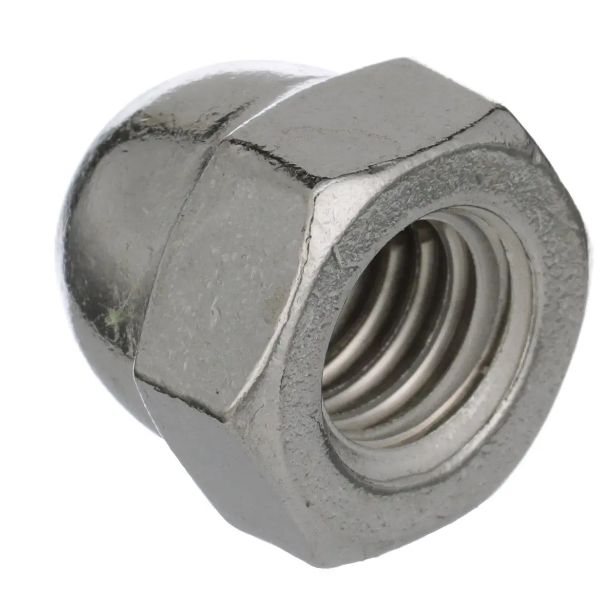 Seachoice Sc1363 18-8 Stainless Steel Acorn Cap Nuts, 3/8-16 Size, Pack Of 50 2