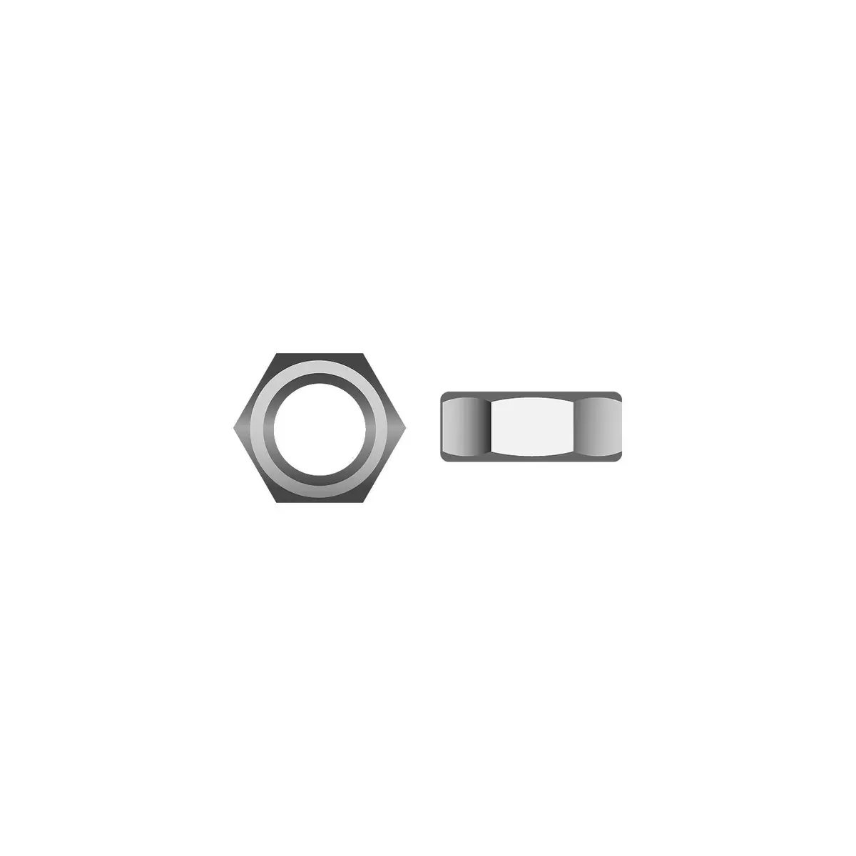 Wurth Eastern Fasteners Scp 00601 Hex Nut 10-24 1