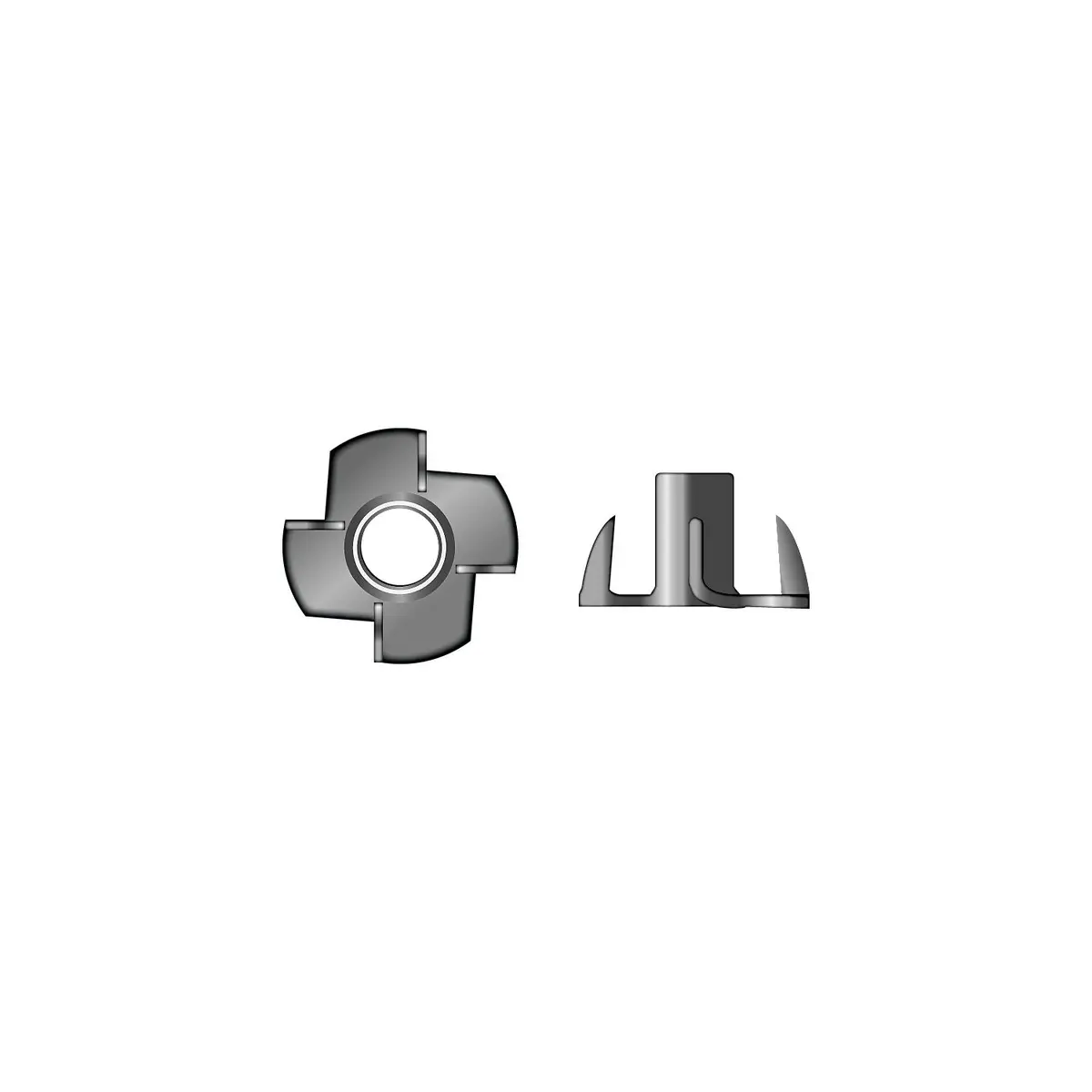 Seachoice Sc3872 Tee Nut Stainless 5/16"-18 1