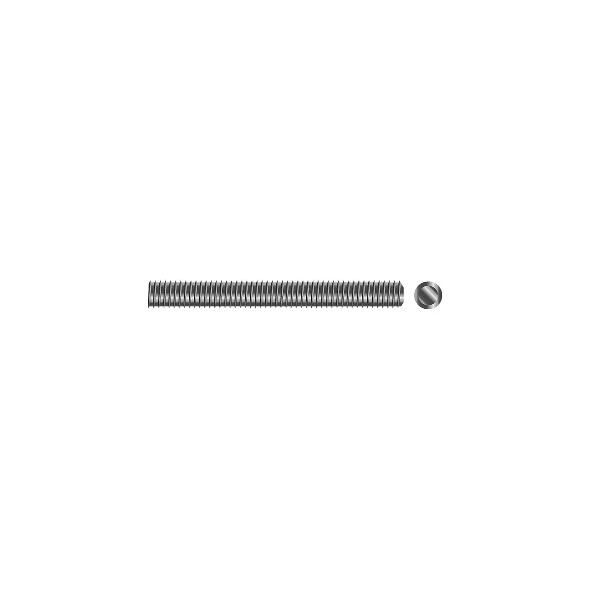 Seachoice Sc2781 00671 5/16"-18 X 3' Threaded Rod Stainless 1