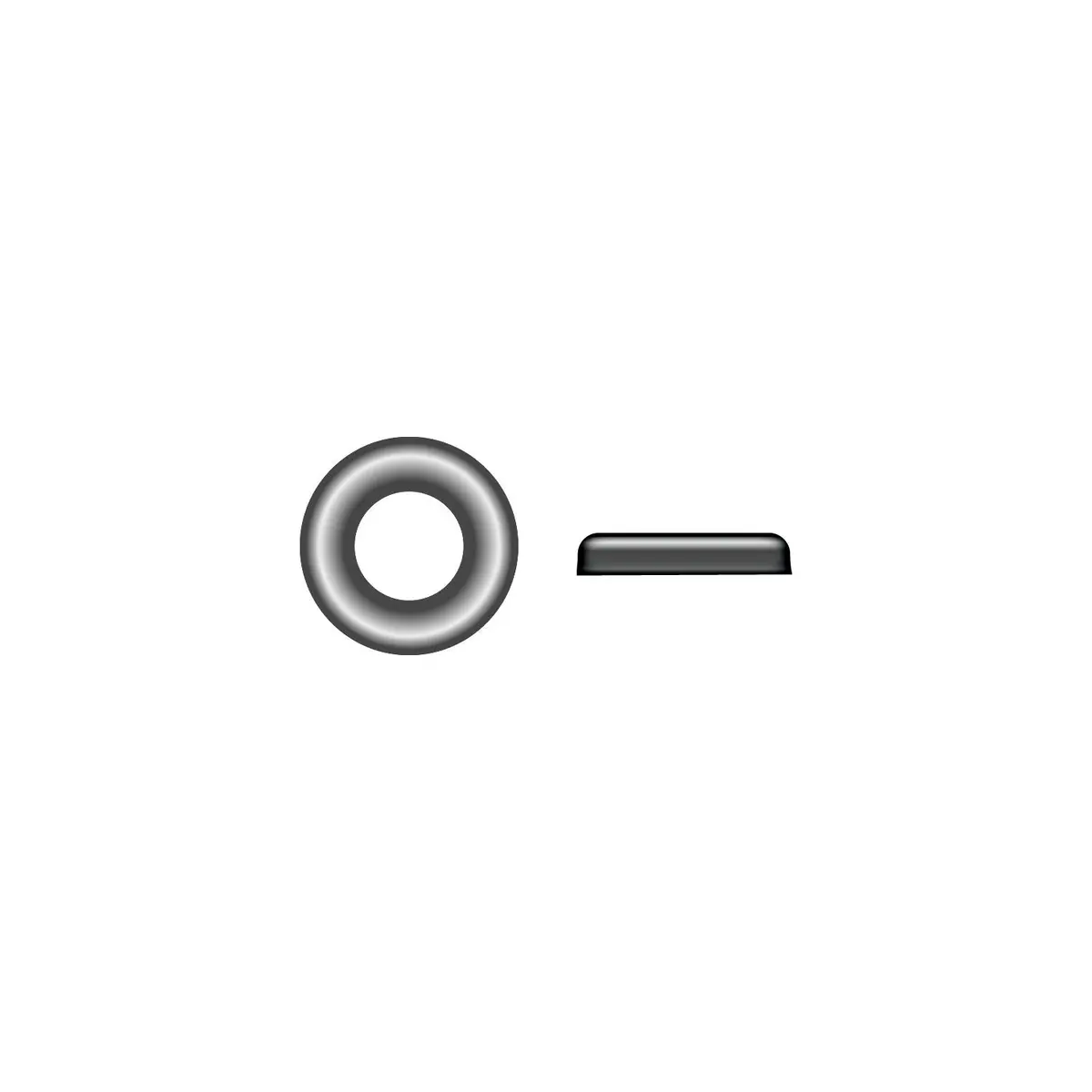 Seachoice Stainless Steel Finish Washer, 1/4" 1