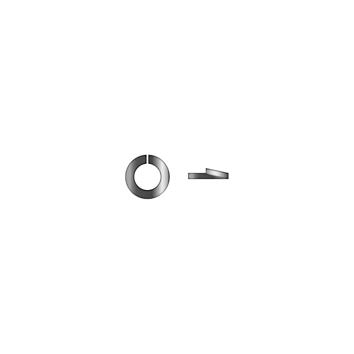 Seachoice Mp31417sc Stainless Steel Lock Washer, #8 1