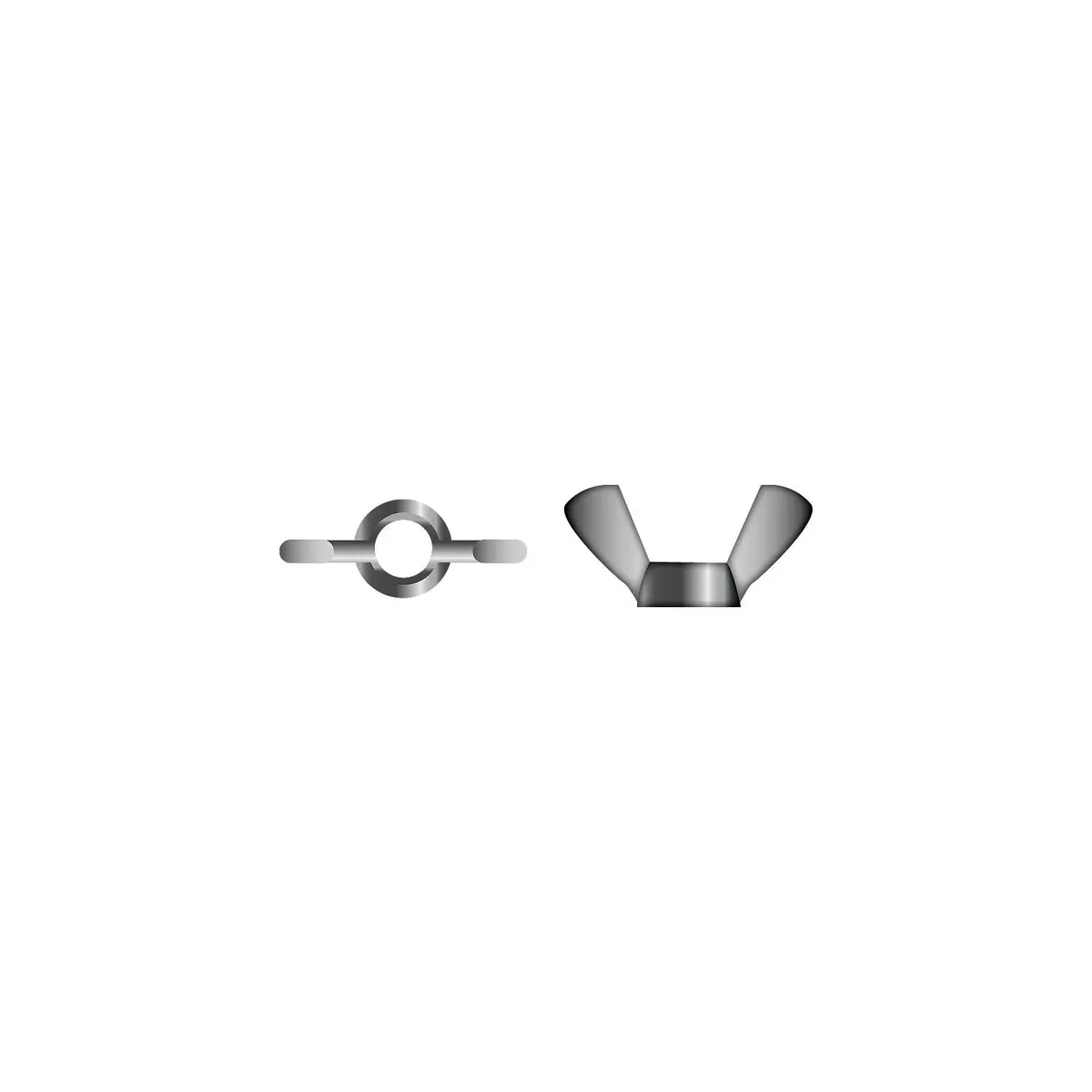 Seachoice Stainless Steel Wing Nuts 1