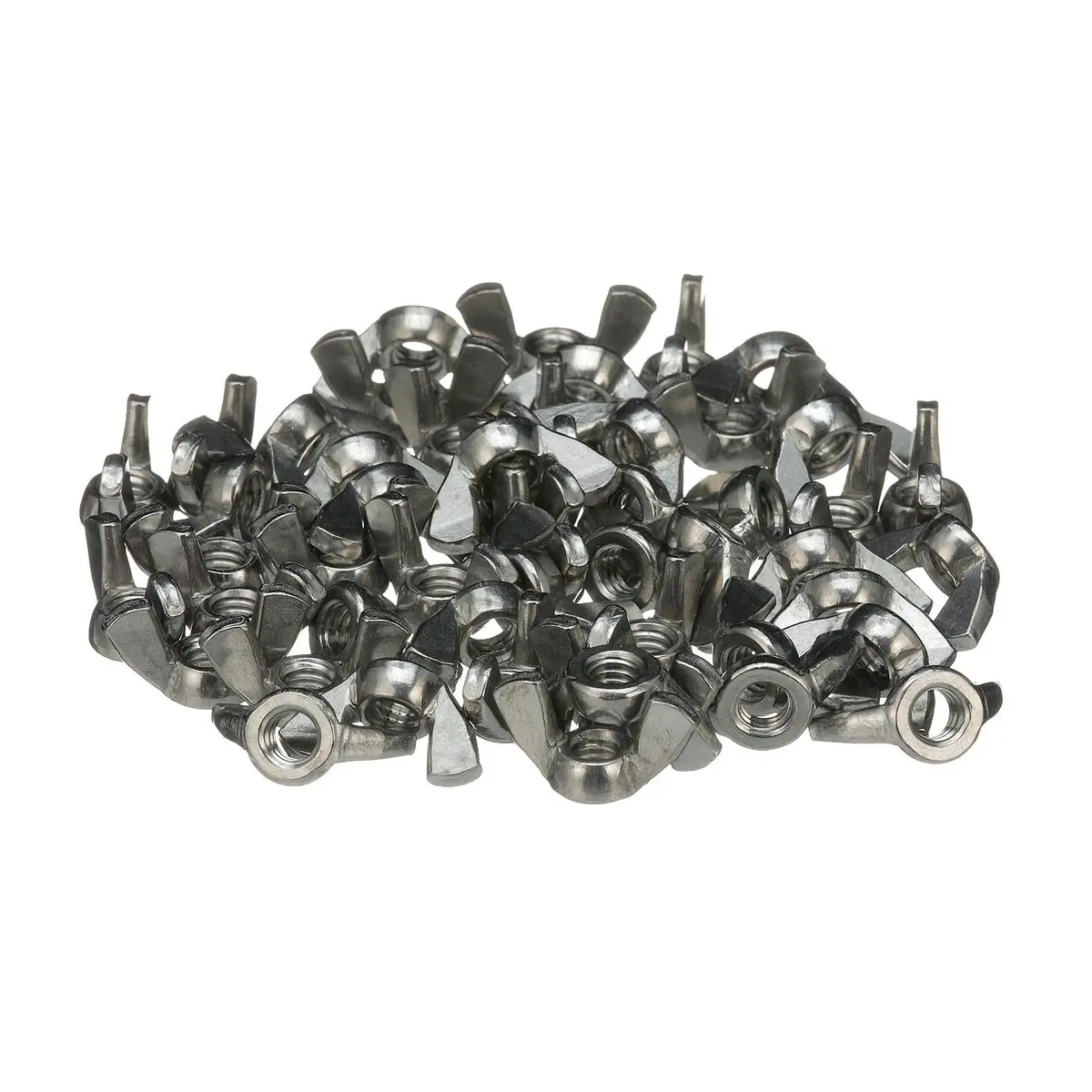 Seachoice Sc1374 18-8 Stainless Steel Wing Nuts, 3/8-16 Size, Pack Of 50 2